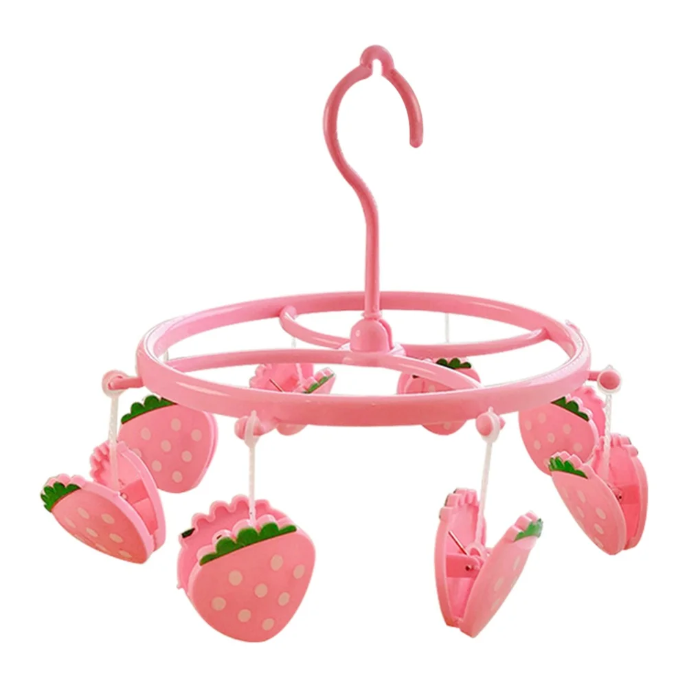 

Multi-functional Clothes dryer Hanger Children Adults Clothes Dryer Windproof Socks Underwear Plastic Drying Rack Organizer