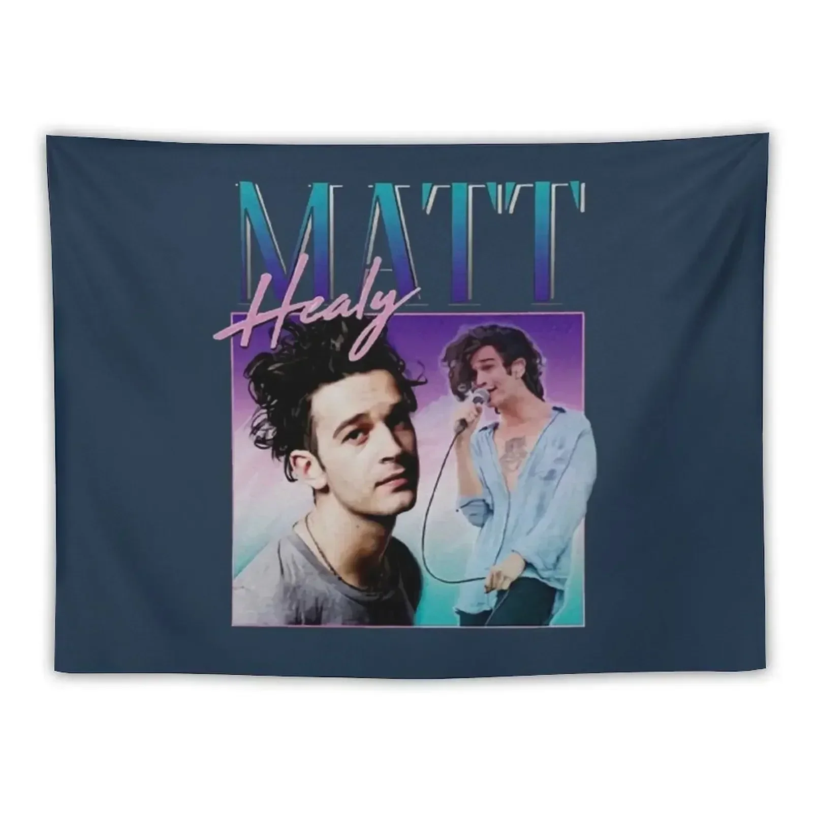 Matt Healy Homage Забавный Matty 1975 Ретро 90-х 80-х гобелен для вечеринки украшение комнат
