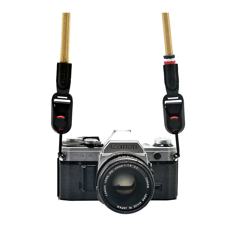 

DSLR Camera Shoulder Strap Sling For Canon 750D 1100D 1200D 700D 600D Nikon D850 D40 D90 D800 Fujifilm Panasonic Sony A73 A6400
