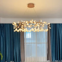 firefly living room pendant light art hanging nordic modern kitchen dining room lamp rose goldblackchampagne gold round indoor