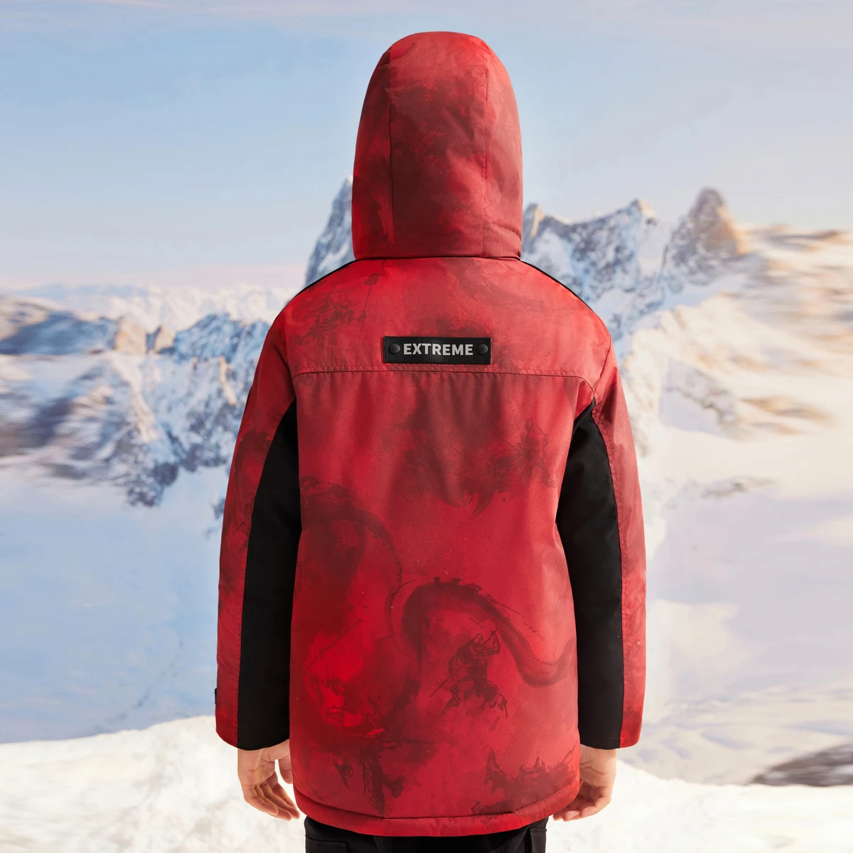 Bosideng детская легкая очень холодная пуховая куртка глубокая зимняя для мальчиков