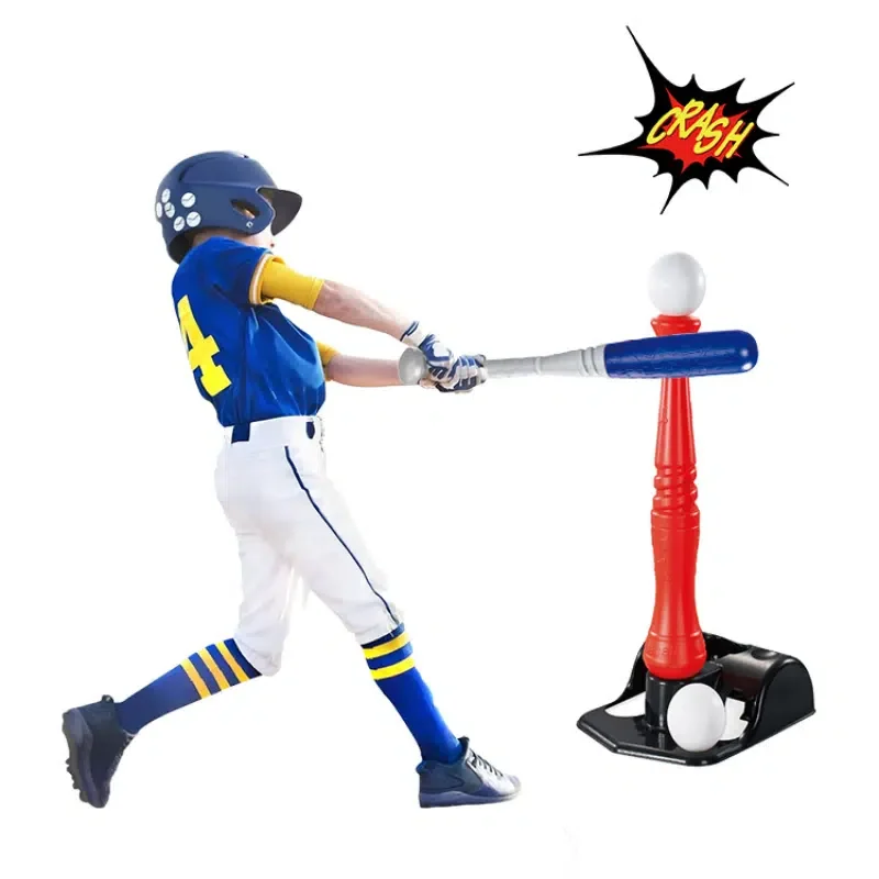 

T Ball Sets Toy Baseball Bat Set For Outdoor Sport Playing Game For Kids, Toddlers Age 3 4 5 Years Boys Girls Gift