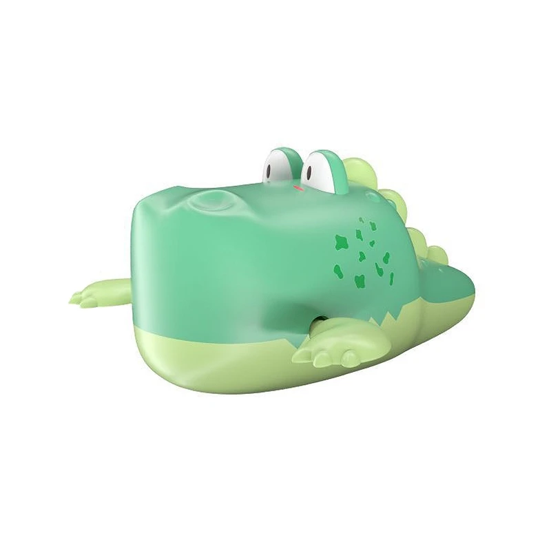 425F Winding-Up Toy Swimming Alligator for Infant Bathtub Swimming Pool Gear Baby Toy