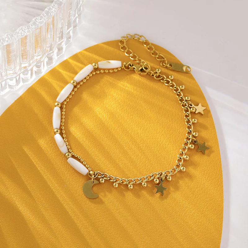 Браслет BCEFACL из нержавеющей стали 316L для женщин и девушек модные