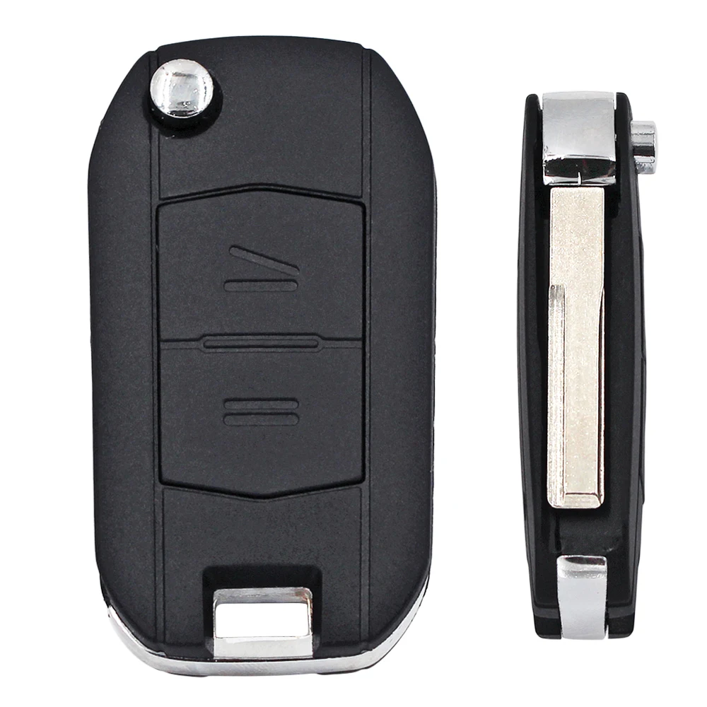 Обновленный чехол с двумя кнопками для выкидного ключа OPEL VAUXHALL CORSA C MERIVA COMBO REMOTE FOB