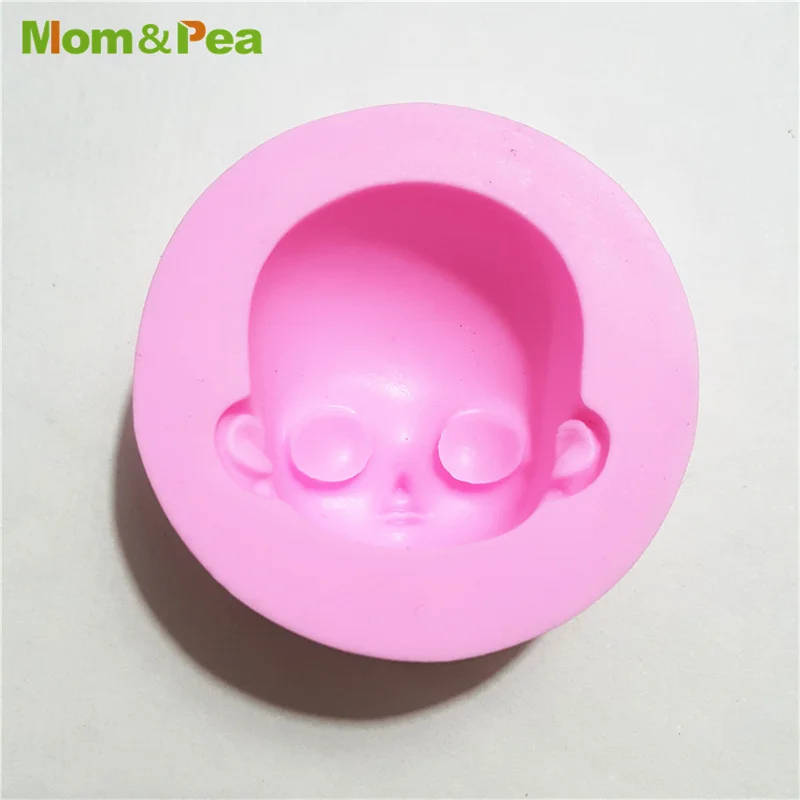 

MPA1351 силиконовая форма в форме головы лица, камедь, паста, шоколад, декоративная помадка, инструменты для украшения торта