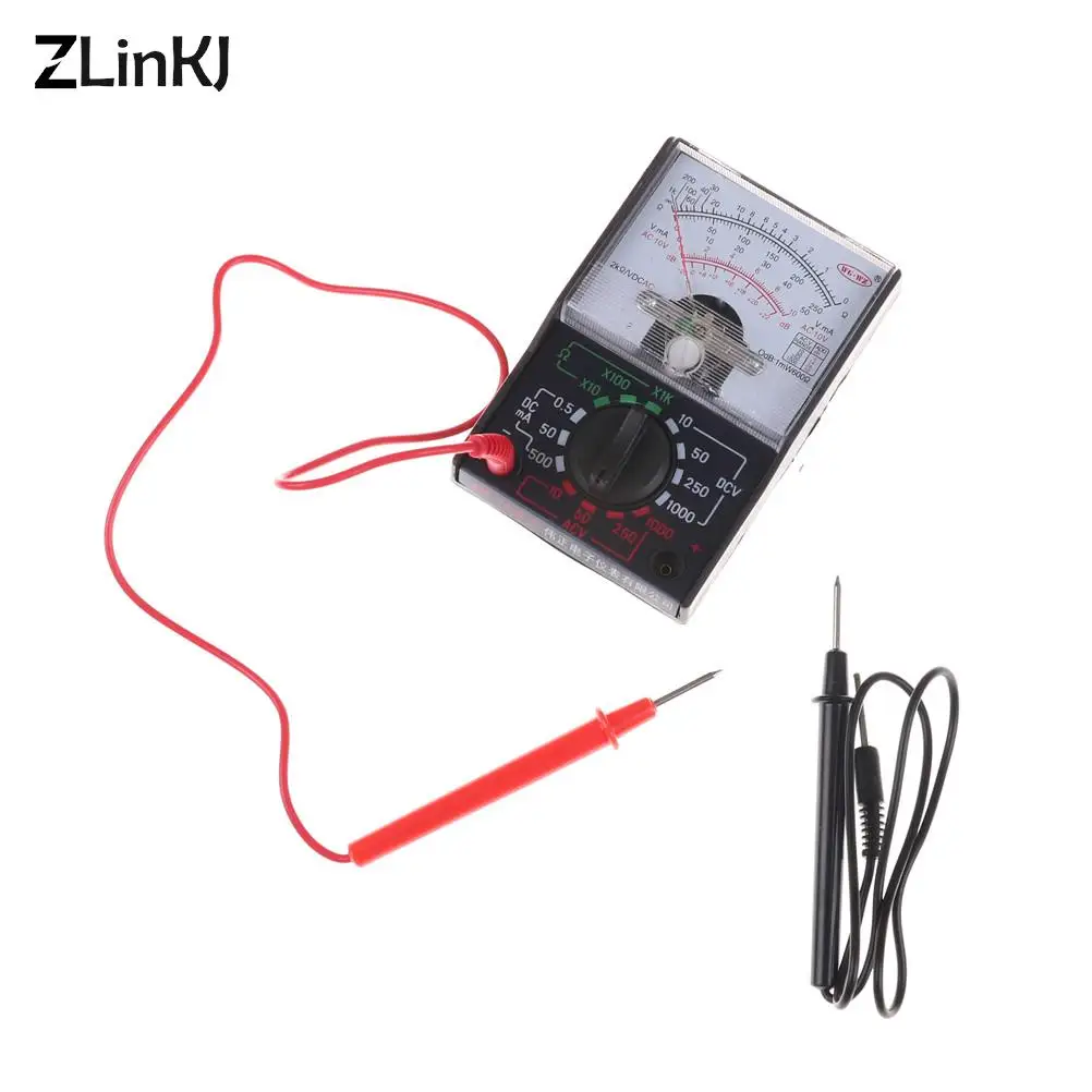 

1PC Pratical Analog Multimeter Tool 250mA Ammeter 1K Resistance Meter DC/AC 1000V Voltmeter