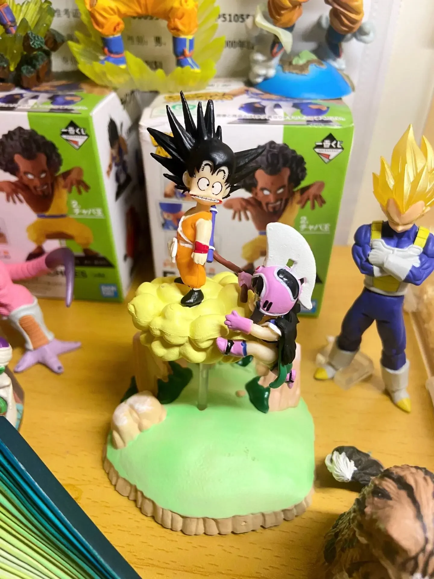 Фигурки из аниме Драконий жемчуг статуэтка Гоку экшн-фигурка Чичи Dbz