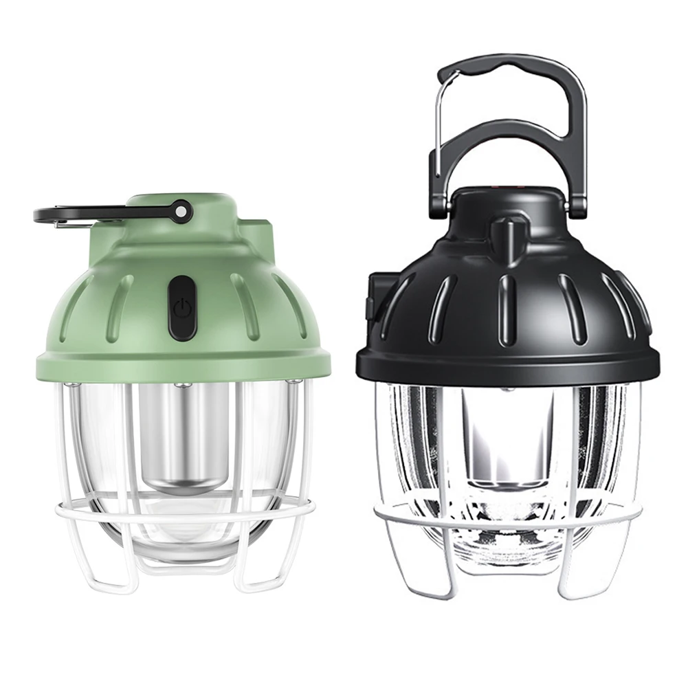 

Portable Lantern Vintage Tent Lamp Retro Rechargeable High Brightness Camping Working Lighting for Hiking Backpackinig