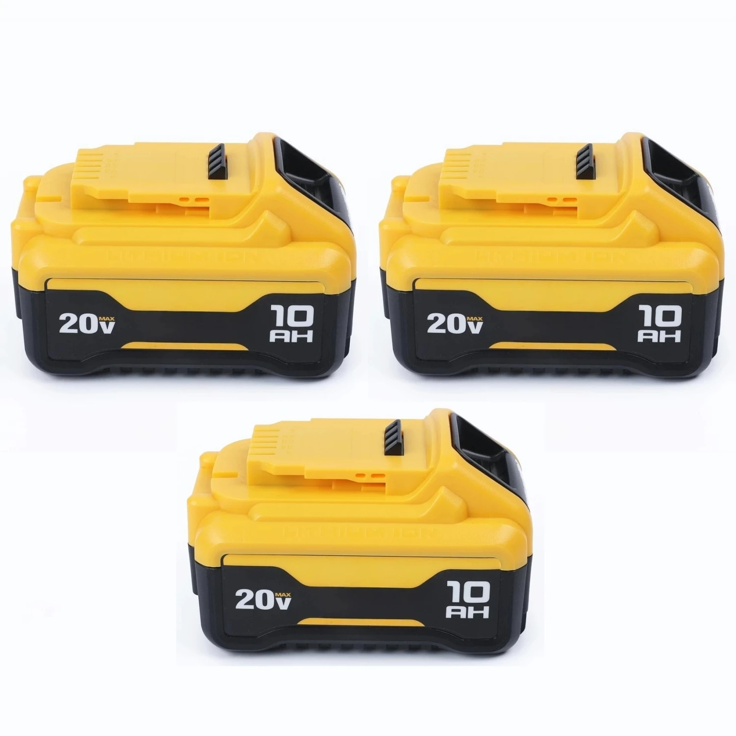 Комплект литий-ионных батарей для Dewalt 2 упаковки 20 в 10 0 Ач беспроводные