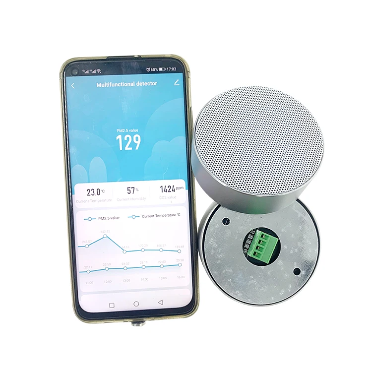 

Качество воздуха co2 app wifi 7 в 1 датчик качества воздуха в помещении