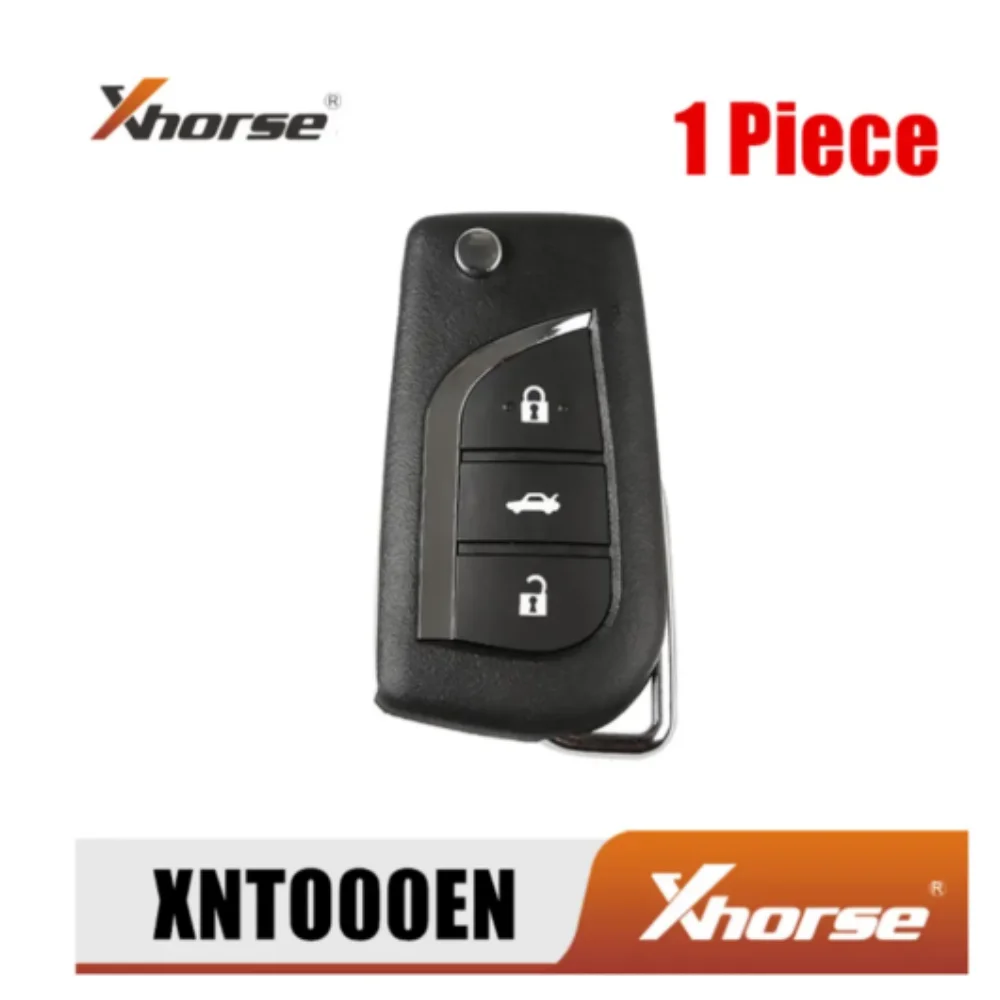 

Беспроводной универсальный дистанционный ключ XHORSE XNTO00EN для Toyota, 3 кнопки, английская версия, 5 шт.