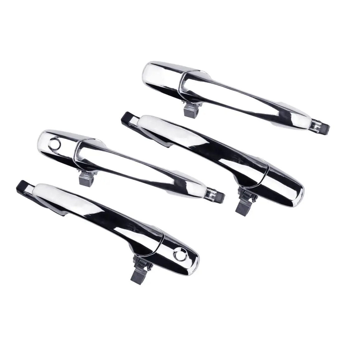 

4 шт. Автомобильная передняя задняя левая правая внешняя ручка двери хромированная подходит для Ford Ranger Mazda Bt50 2006 2007 2008 2009 2010 2011