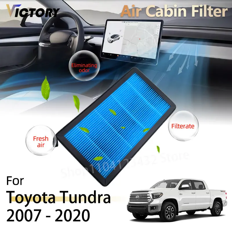 Для Toyota Tundra 2007-2020 XK50 2019 2018 2017 2014 2013 2009 2008 аксессуары HEPA салонный фильтр для