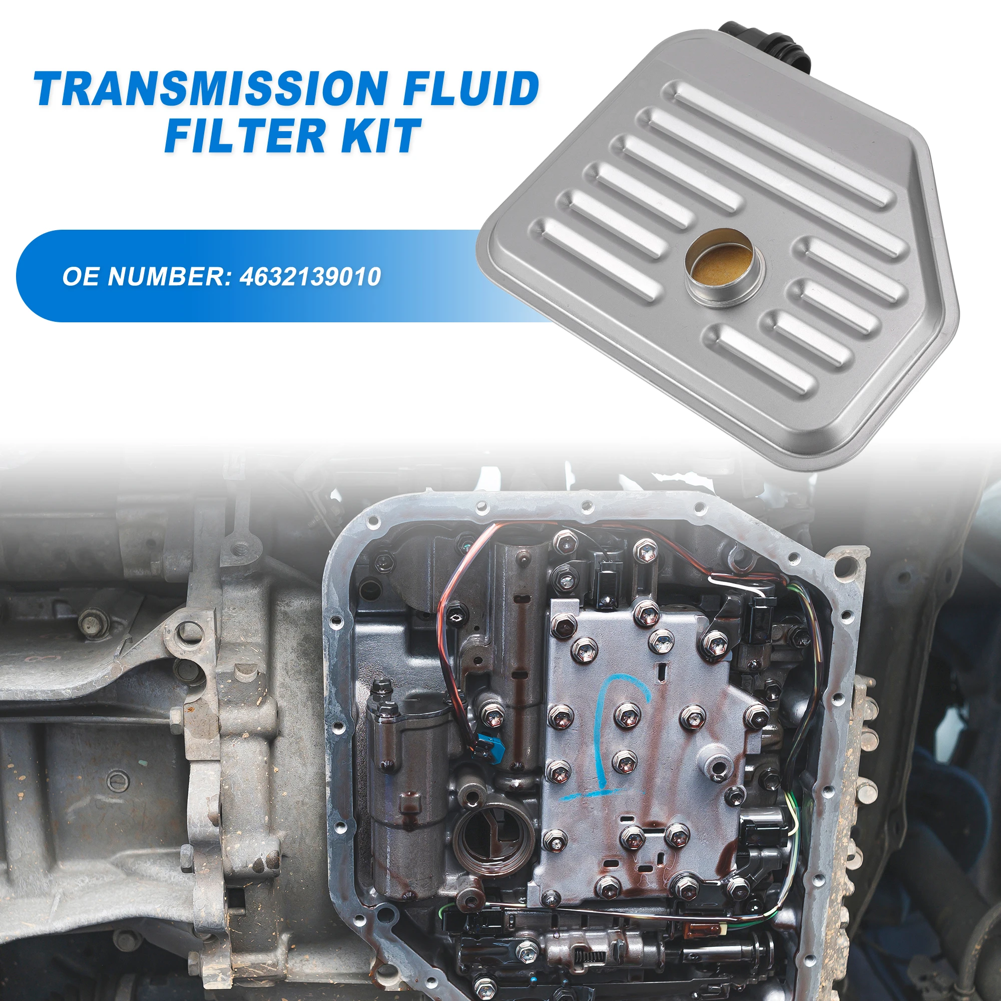 UXCELL F4A51 F5A51 A5GF1 A5HF1 Масляный поддон фильтра автоматической коробки передач