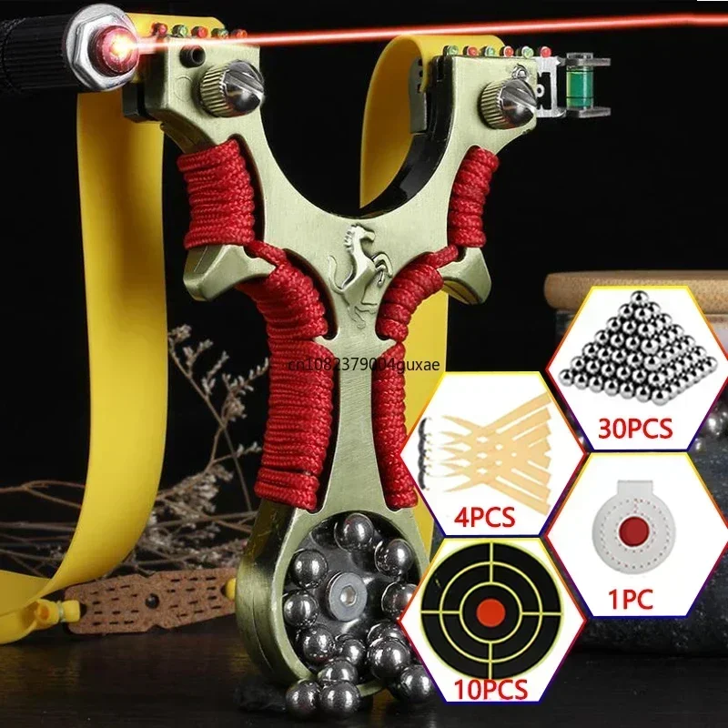 Лазерная рогатка с сильным магнитом наборы рогаток охотничьей резинкой