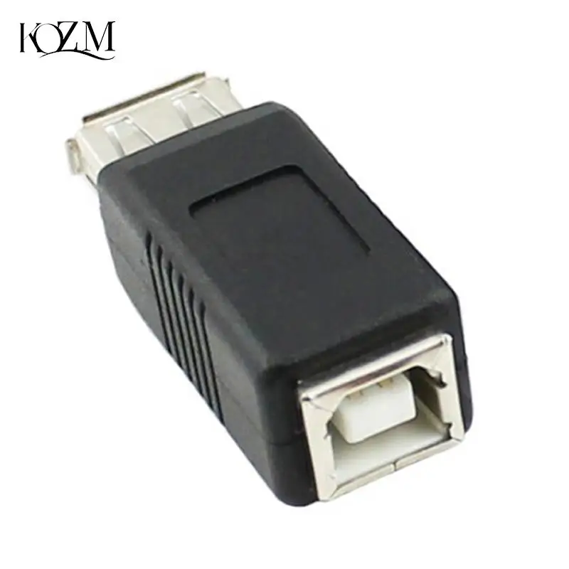 NEW USB Type A Female to Printer Scanner Type B Female Adapter Adaptor Converter Connectors Accessories Wholesale