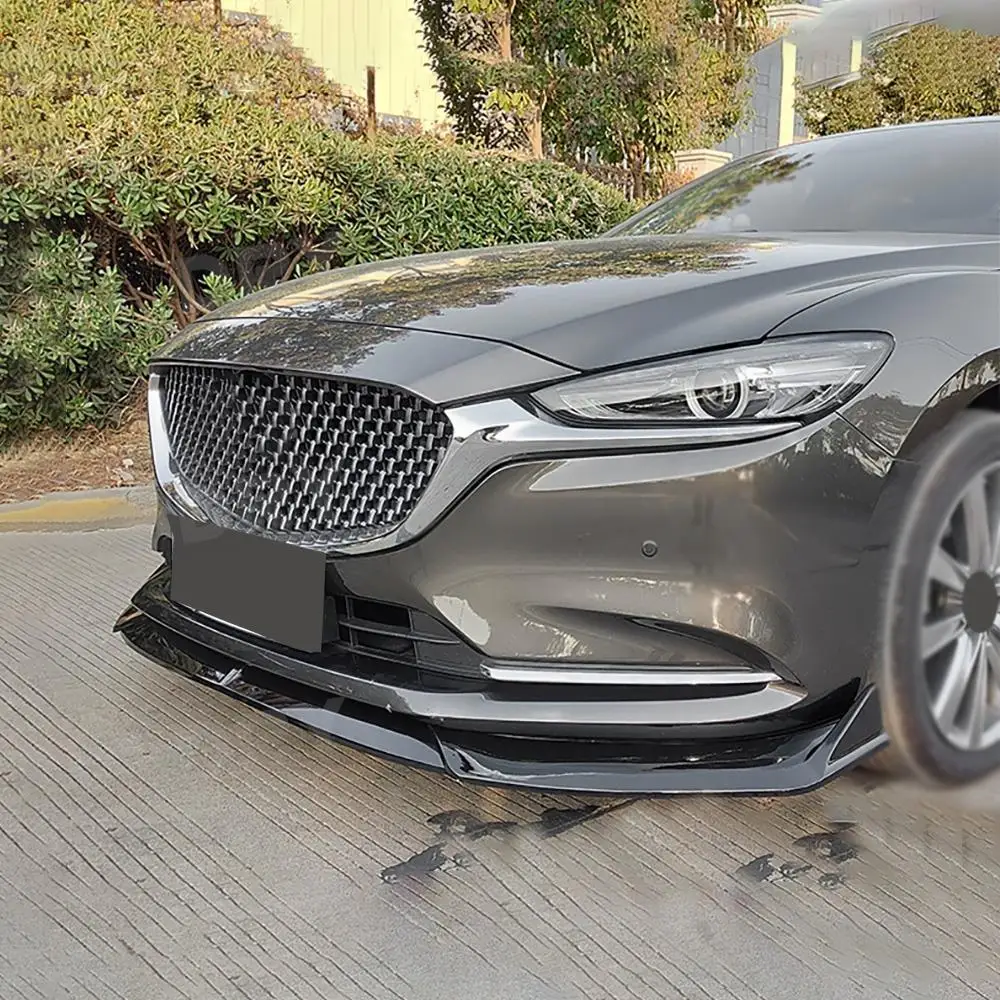 Передний бампер автомобиля защита для губ накладка Стайлинг фартуки подбородка