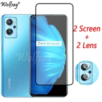 full cover tempered glass for oppo realme 9i screen protector for realme 9i 8i 7i 7 pro gt neo2 camera glass for realme 9i glass