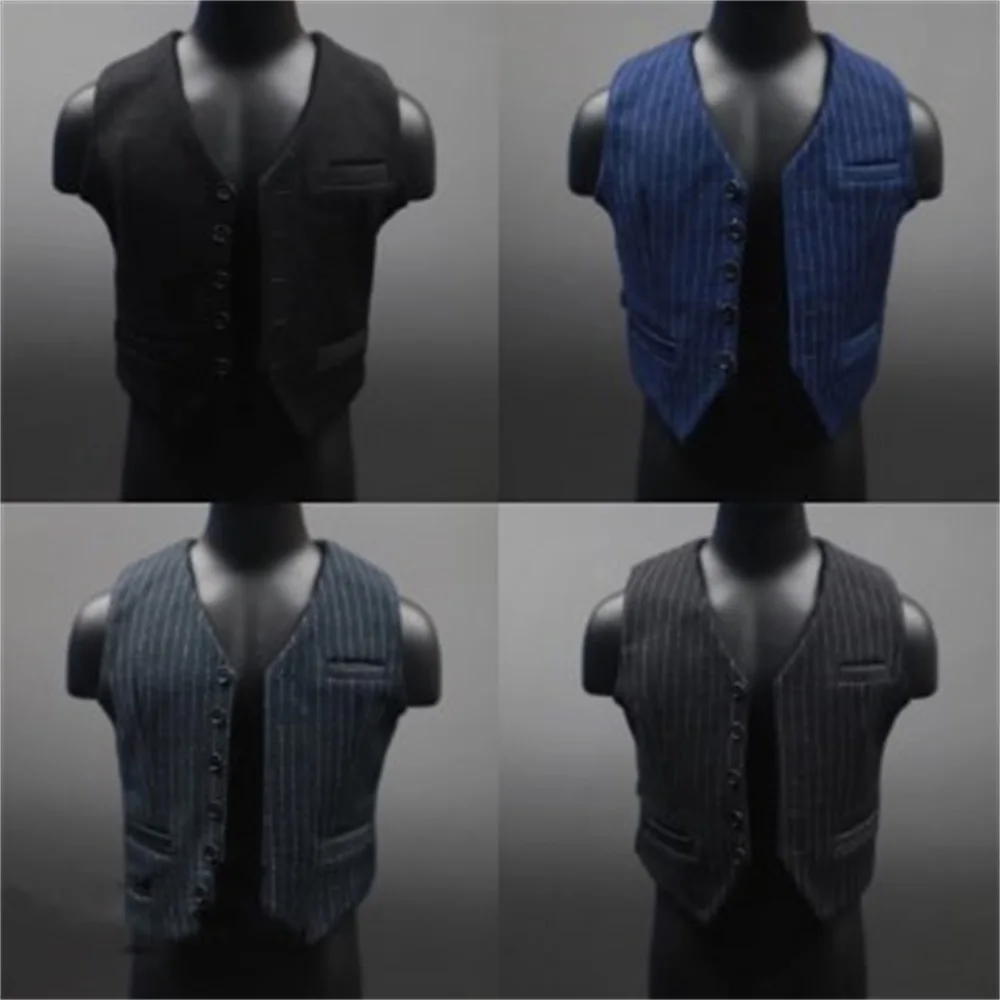 

In Stock 1/6th Casual Vest Suit Vest 4 Colors Model Can Suit Usual 12inch DAM SHF Mezco Body Figures Accessories