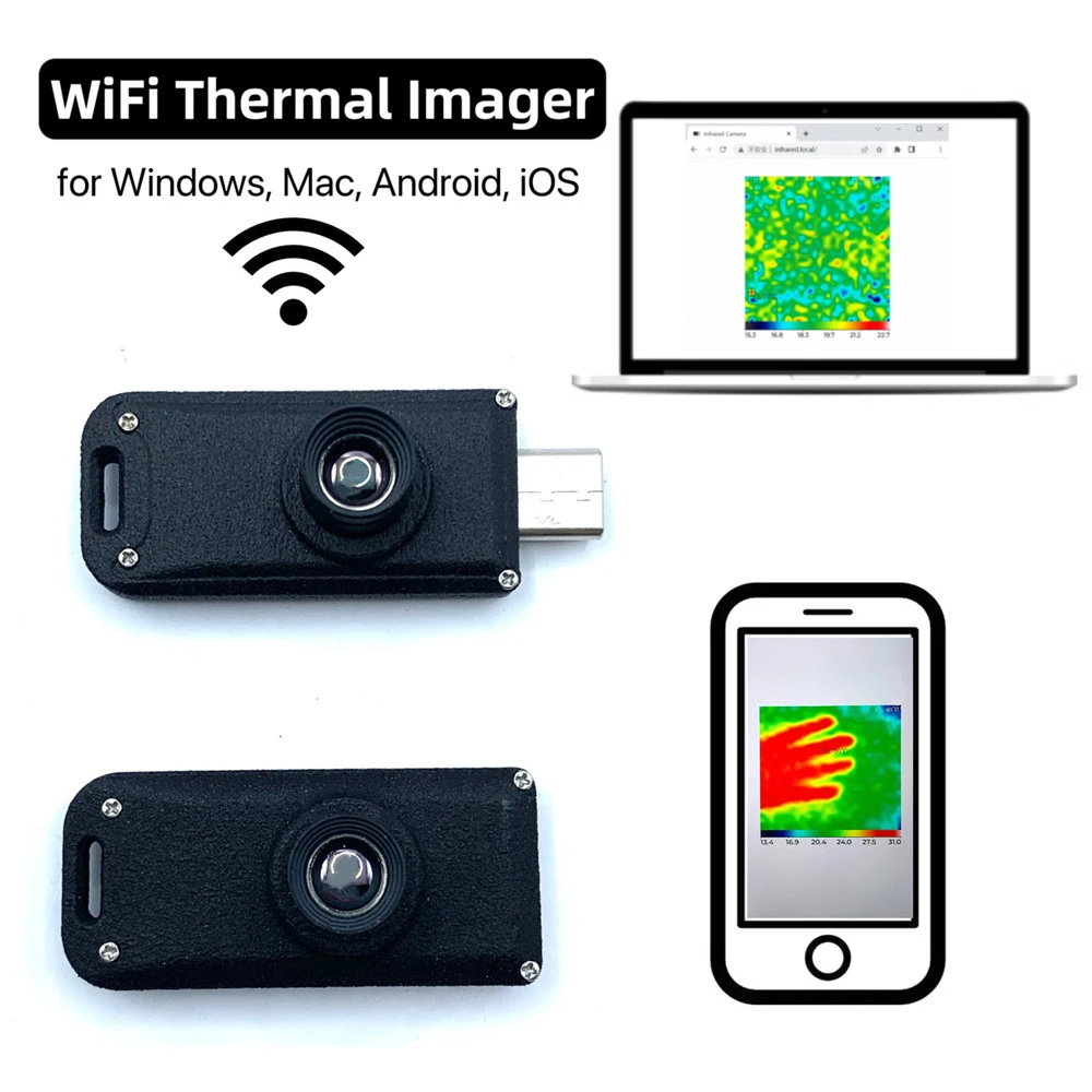 

Mini WIFI Thermal Imager Type-C Thermopile Infrared Array Temperature Measurement Module for phone