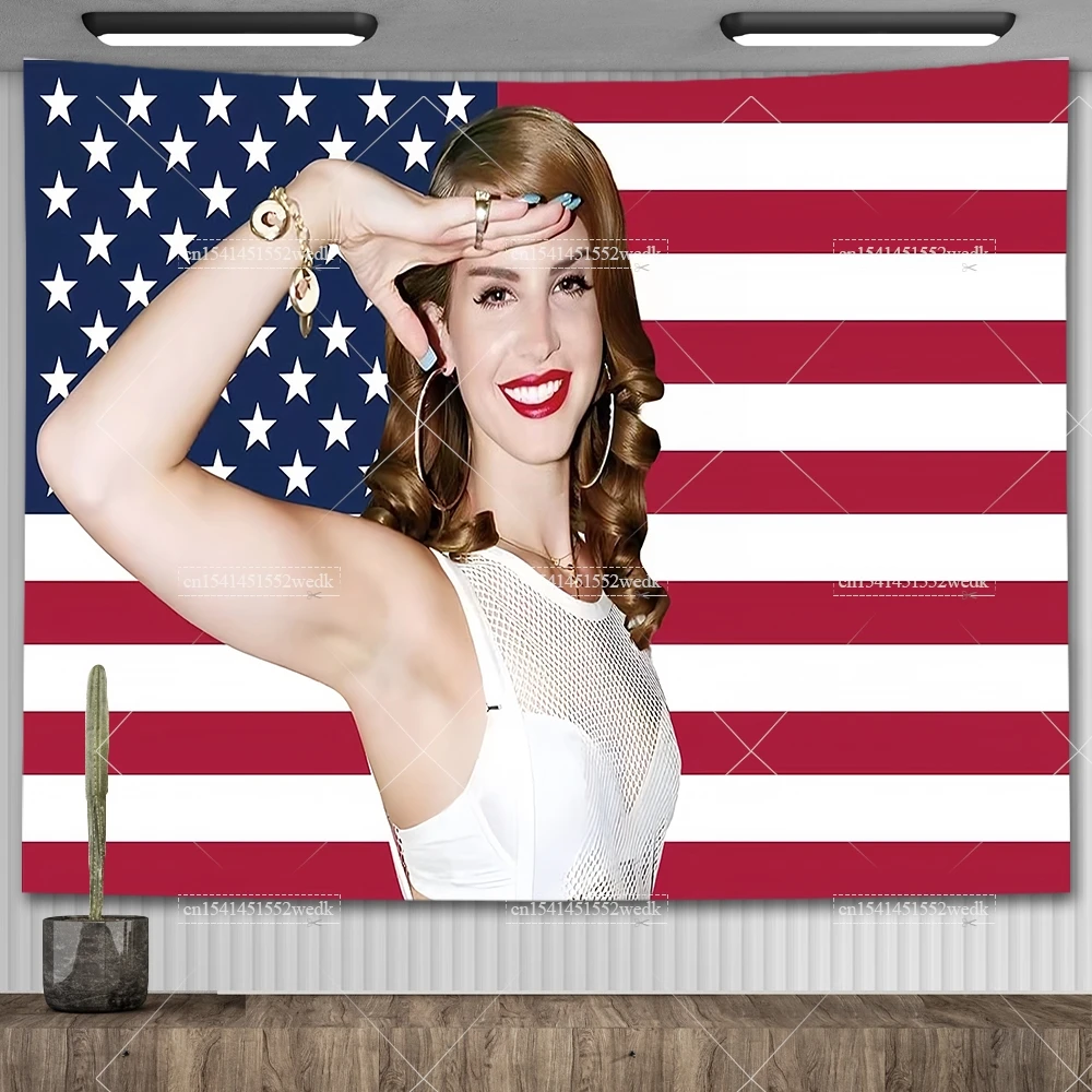 

Гобелен Lana Del Rey FFO 100% Полиэстер