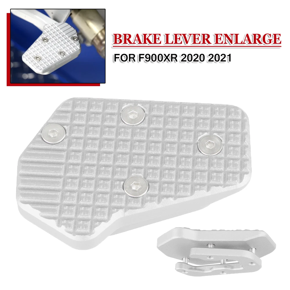 

For BMW F900XR F 900 F900 XR 2020 2021 Aluminum Motorcycle Rear Foot Brake Lever Enlarge Brake Pedal Peg Pad Extension Extender