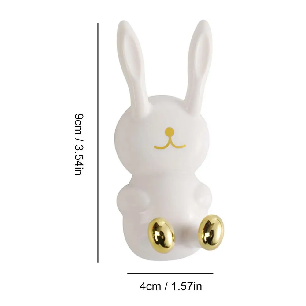 

Милый крючок для кролика, самоклеящиеся вешалки для дверей спальни, крючки для ключей, зонтик, кепка для полотенец, вешалка для пальто, настенная вешалка для украшения животных