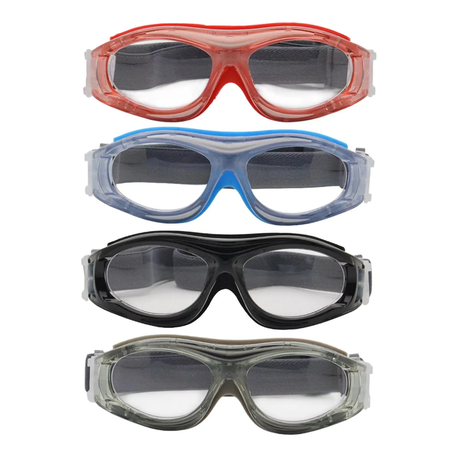 

Lightweight Basketball Glasses Child Adjustable Elastic Strap Football Soccer