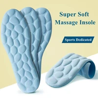 1pair soft massage insoles sport cushioning inserts shock absorbing comfort insole for men women memory foam shoe sole shoe pads