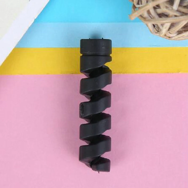 

10PCS Phone Wire Cord Protector Cable Protector Silicone Bobbin Winder Wire USB Charging Cable Earphone Wire Saver