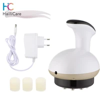 9 model electric vacuum massager body suction cup vacuum cupping lcd display guasha ems ir heating fat burner slimming back