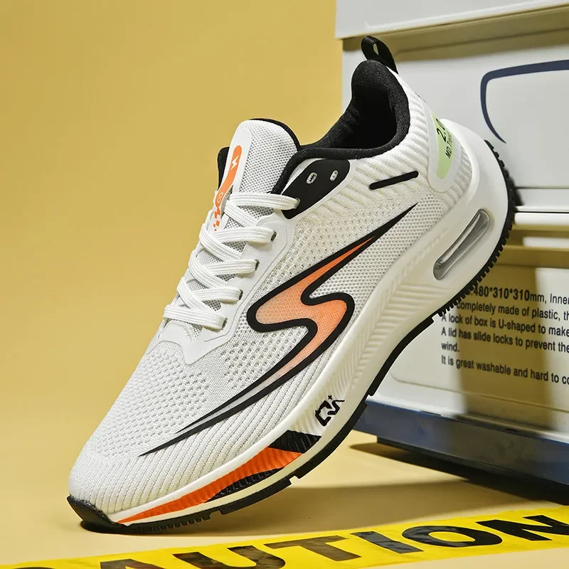 Мужские Спортивные Кроссовки С Дышащей Сеткой И Пластиной Из Углеродного