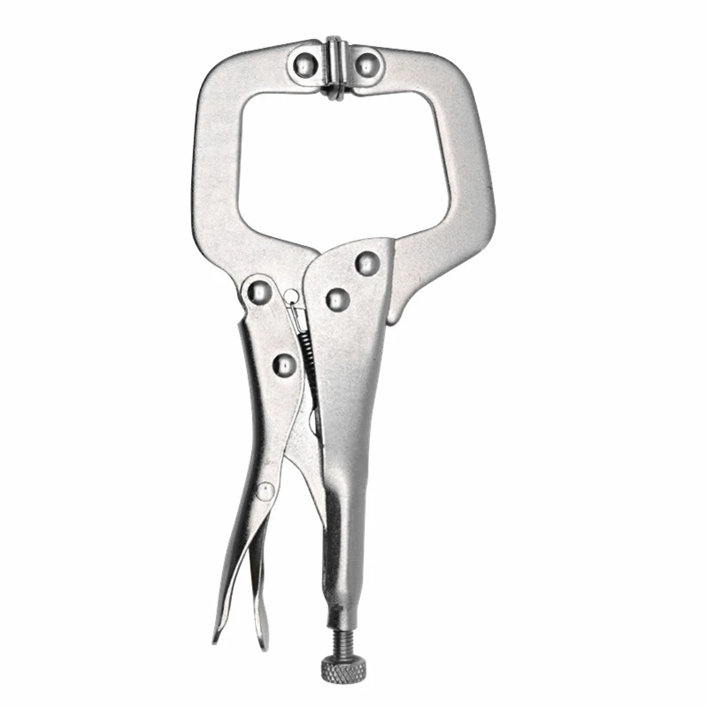 

Carbon Steel Woodworking Welding Fixing C-Shaped Clamps Clip Multifunctional Flat Locking Grip Pliers Carpentry Hand Tool