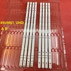 8 шт.компл. светодиодный подсветка полосы для LG 49UH610V 49UH61_UHD_A B 49UH603V 49UH601V 49UH620V innotek 15.5Y 49 дюймов EAY63192605