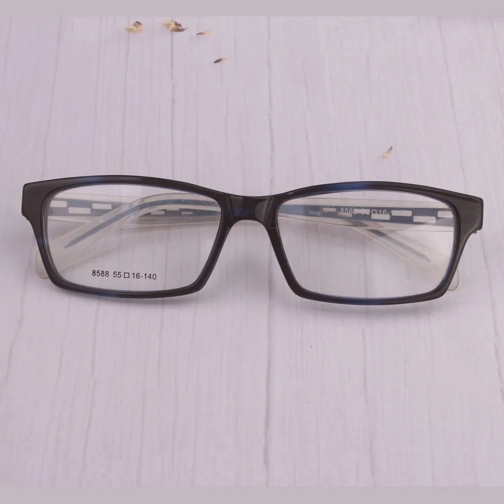 Wholesale promotion from Eyeglasses manufacture Rectangle glasses men vintage retro glasses women crystal lentes opticos drive