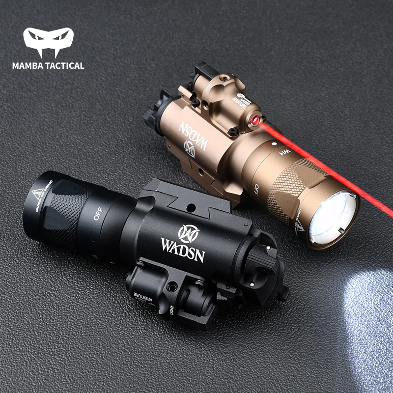 

Светильник для оружия с постоянным/мгновенным/стробоскопическим выходом, с красным лазерным пистолетом