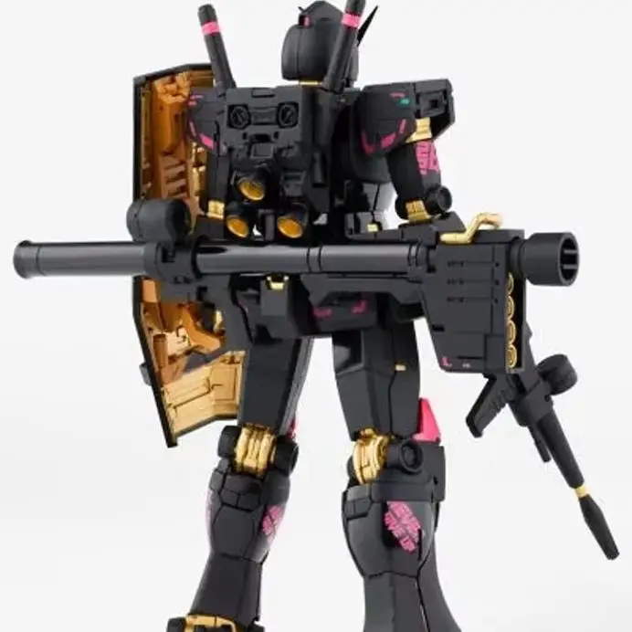 Фото Коллекционная модель Bandai MG RX-78-2 Gundam: Мобильный костюм Гандам Премиум, несобранная меха-модель, подарок, игрушка для настольного декора №3