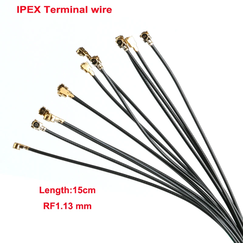 

5 шт. IPEX Клеммная линия IPEX IPX U.fl женский 1,13 мм соединительный кабель с одной головкой переходник 15 см IPX 1,13 Кабель IPEX