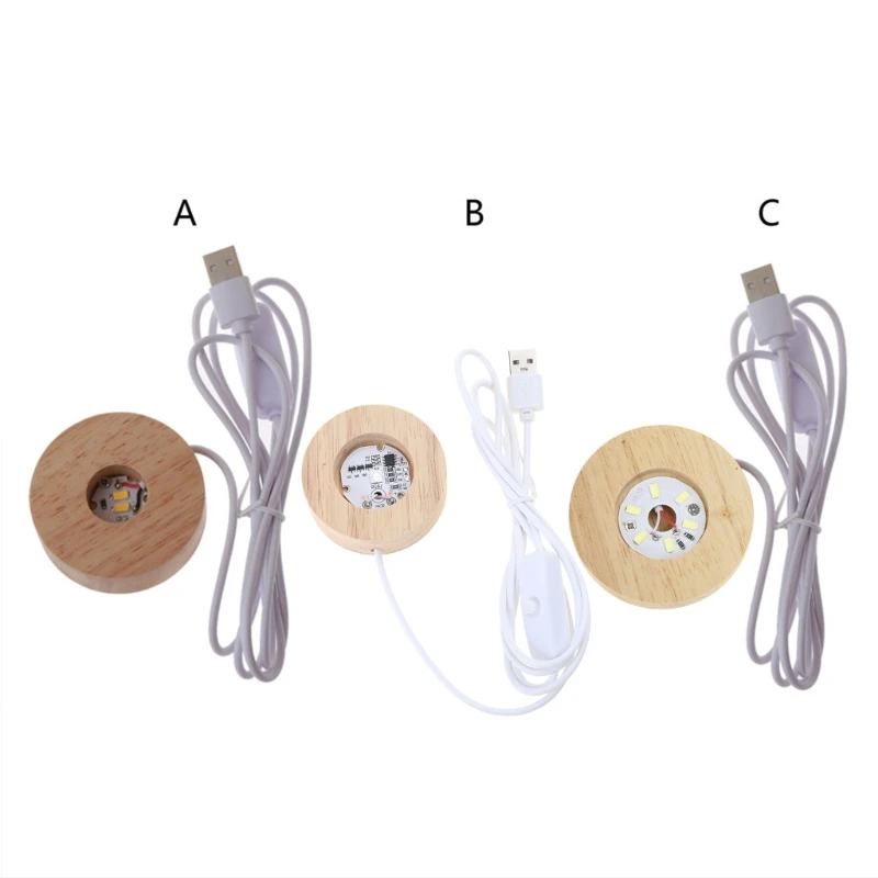 652F Смола Art Light Base для кристаллов Стеклянная художественная подставка красочного