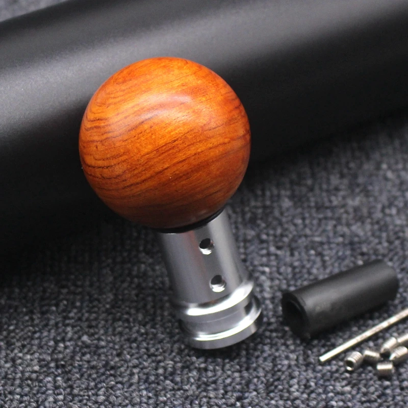 

Автомобильная ручка переключения передач из цельного дерева, ручная ручка переключения передач, ручка переключения передач из палисандра, деревянная ручка 5/6 скоростей, универсальная автомобильная ручка