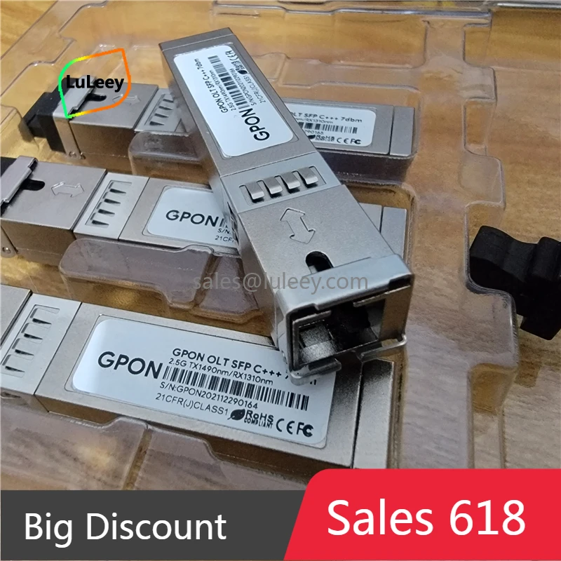 

GPON OLT C+++ Optical Module PON Transmission 2.5G Equipment 20KM 7dbm SC Generic Version Compatible With Fiberhome BDCOM