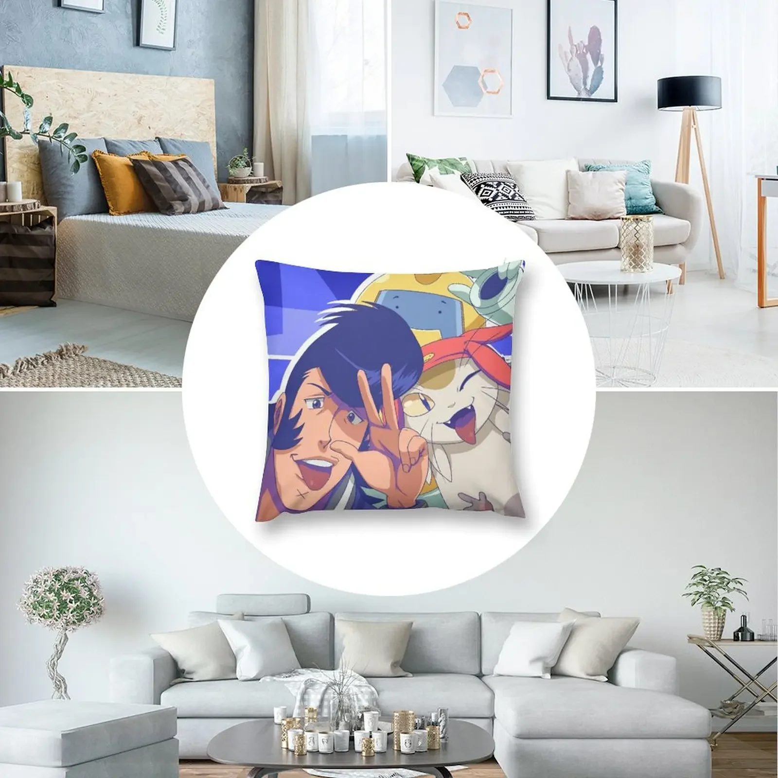 Декоративная подушка Space Dandy and Crew 2017 рождественская наволочка подушки для дивана