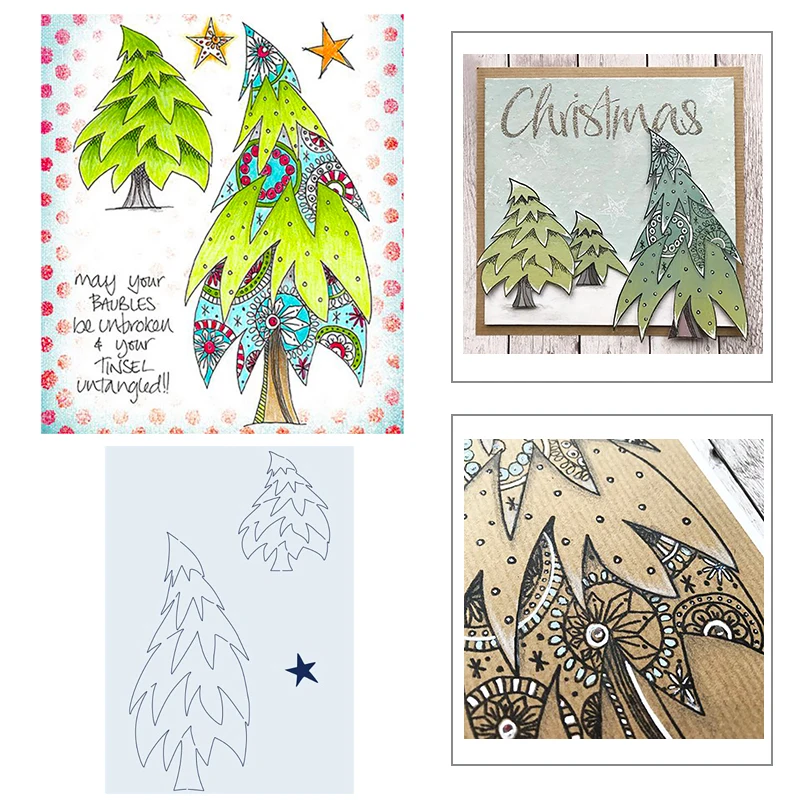 Новинка 2021 яркий штамп с рисунком для творчества поздравительная открытка