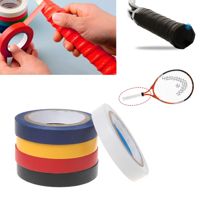 

Tennis Badminton Squash Racket Grip Overgrip Compound Sealing Tapes Sticker Electrical Insulating Tape Winding Strap