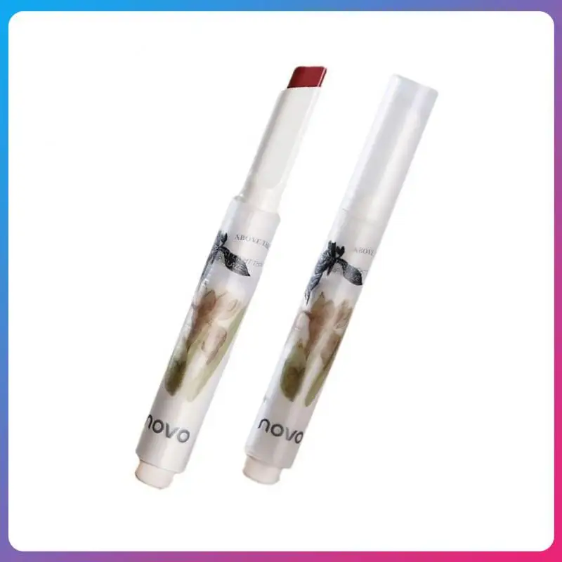

Lip Nourishing Ice Tea Lipstick Pen Mirror Water Lip Gloss Non-sticky Lip Glaze Colored Lip Balm 4 Color Cosmetics Lip Care 1pc