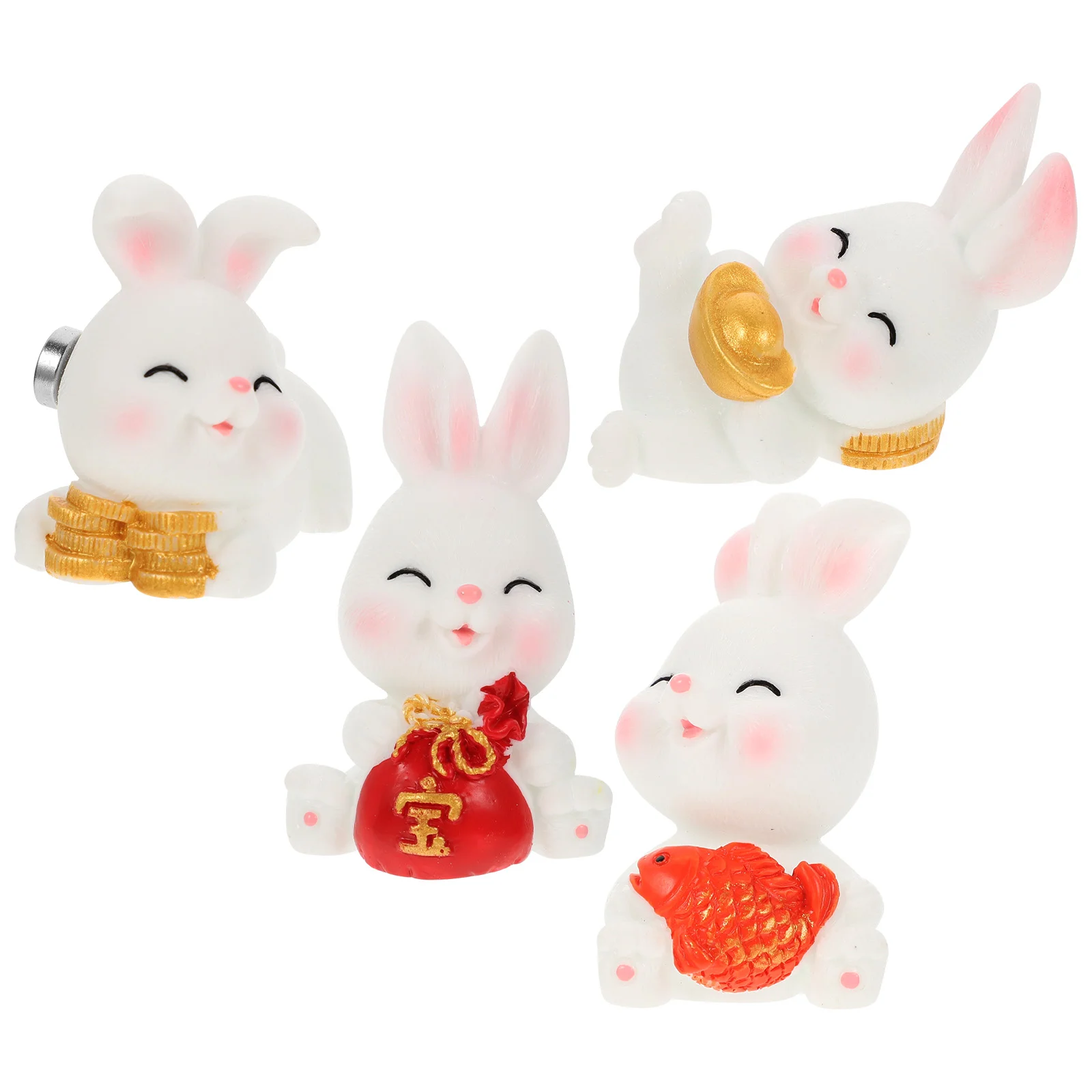 

Magnets Fridge Easter Magnet Refrigerator Bunny Rabbit Kawaii Decorations Dishwasher Decorative Fillers Egg Holiday School Car