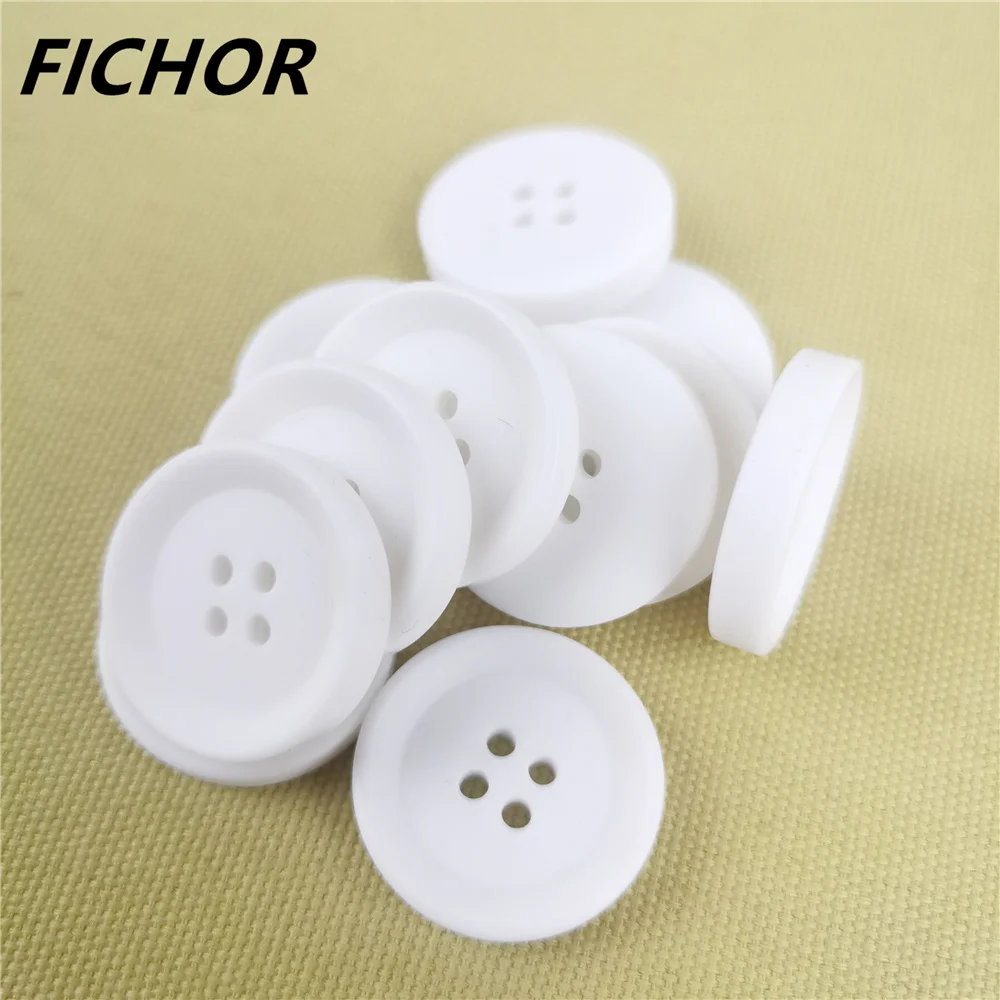 10 шт. 24,5 мм 4-отверстия Большие пуговицы из имитации рога рисунка на пальто и костюм для мужчин для одежды классического стиля, декоративного шитья на пиджаке.