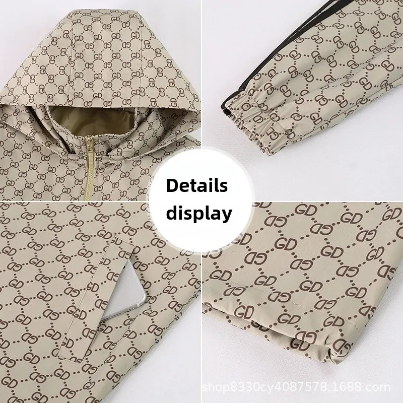 Стильная повседневная универсальная верхняя куртка для женщин весенне-осенняя