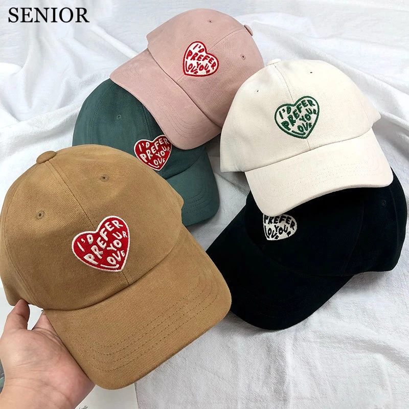 

Женская хлопковая бейсболка с вышивкой и надписью Love, в стиле хип-хоп